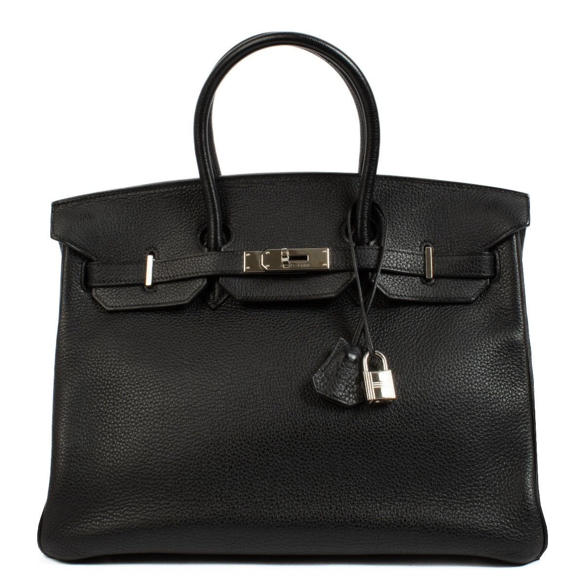 Hermès 2002 Birkin 35 Black Togo PHW