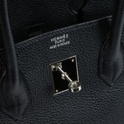 Authentic second hand vintage Hermès Birkin 35 Black Togo PHW on www.labellov.com