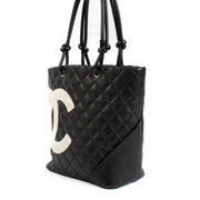 Chanel Black Ligne Cambon Top Handle Bag pour le meilleur prix chez Labellov à Anvers et Knokke