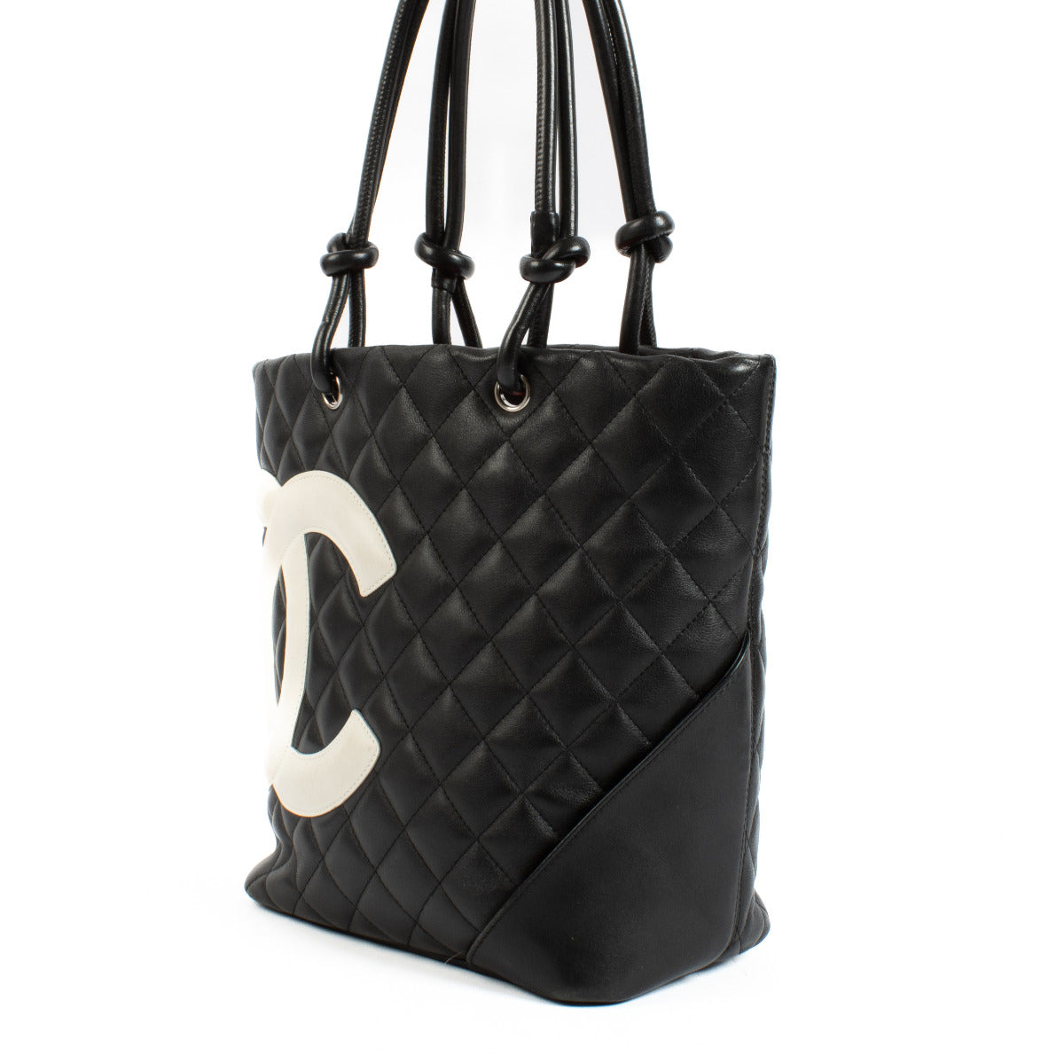 Chanel Black Ligne Cambon Top Handle Bag pour le meilleur prix chez Labellov à Anvers et Knokke