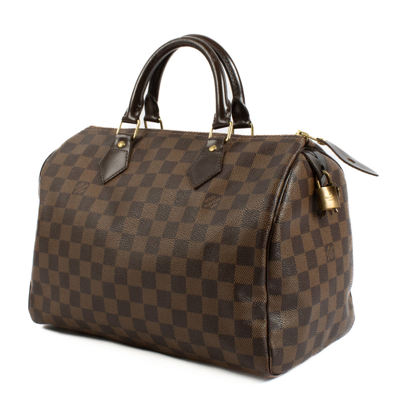 Louis Vuitton Damier Ebene Speedy 30 for the best price
