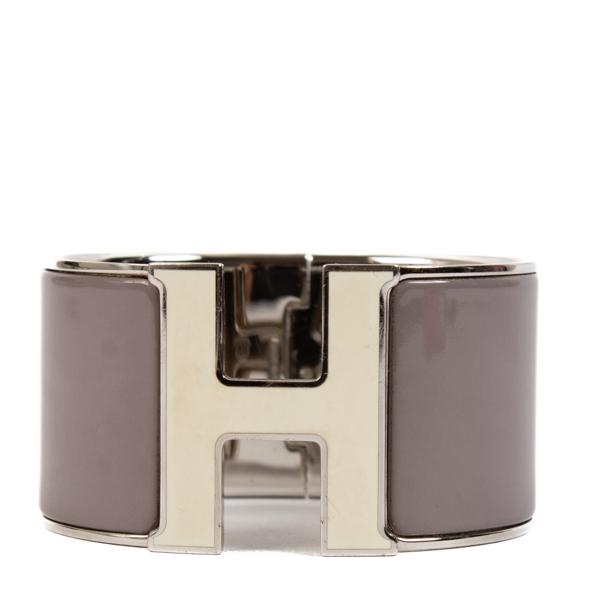 shop 100% authentic second hand Hermès Extra Wide Clic Clac H Bracelet on Labellov.com