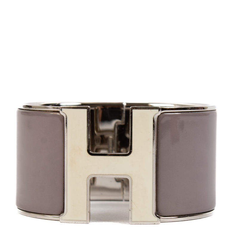 shop 100% authentic second hand Hermès Extra Wide Clic Clac H Bracelet on Labellov.com