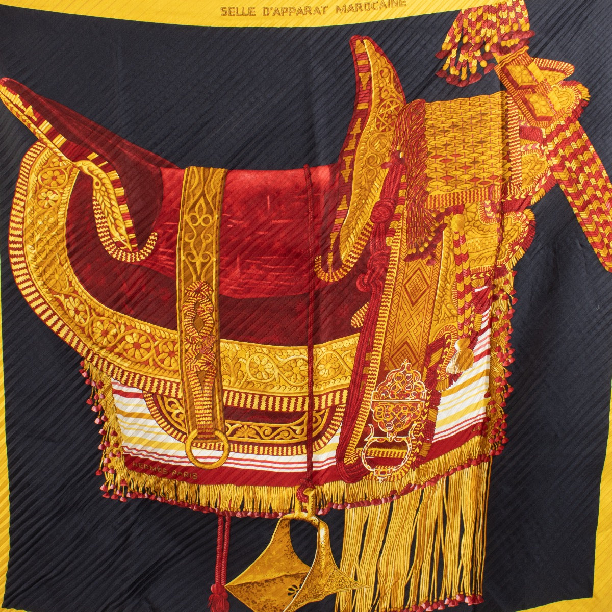 Authentic second hand Hermès Selle d'apparat Marocaine Silk Scarf on Labellov.com