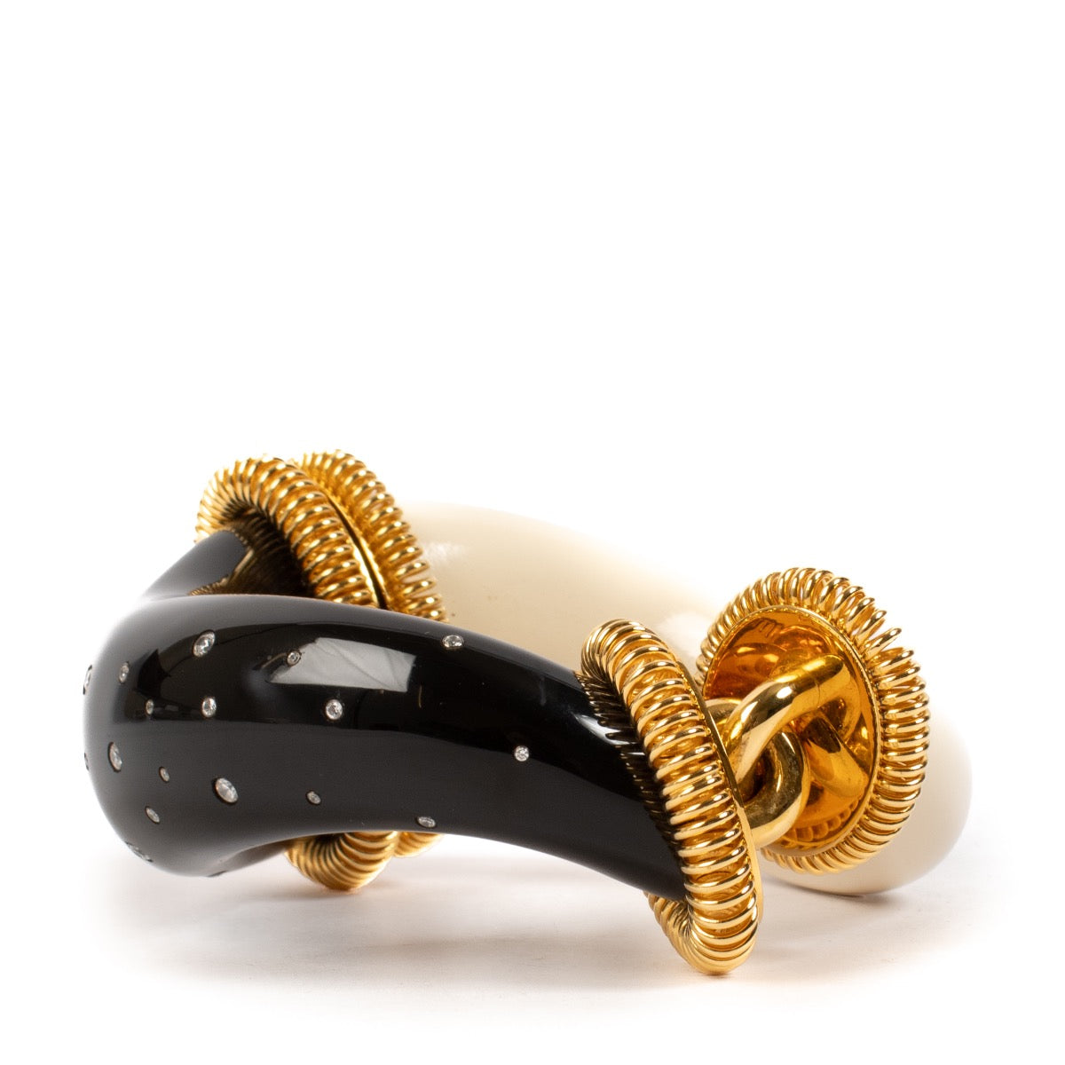 shop 100% authentic second hand Louis Vuitton 2008 Black/White Bangle Bracelet on Labellov.com