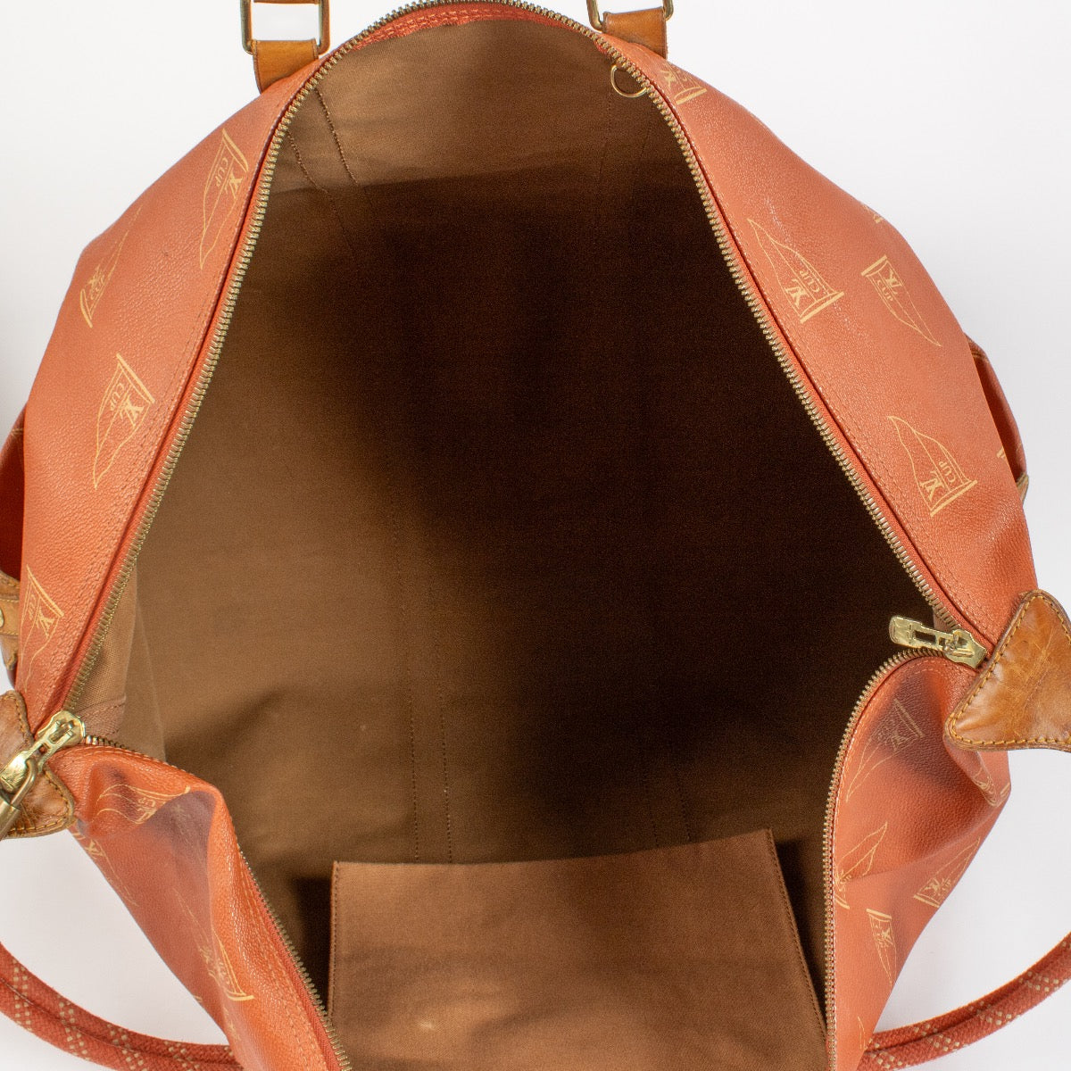 Louis Vuitton 1995 LV America's Cup Rode Canvas Keepall 60 Tas
