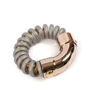 shop 100% authentic second hand Louis Vuitton 2010 Grey Spiral Bracelet on Labellov.com