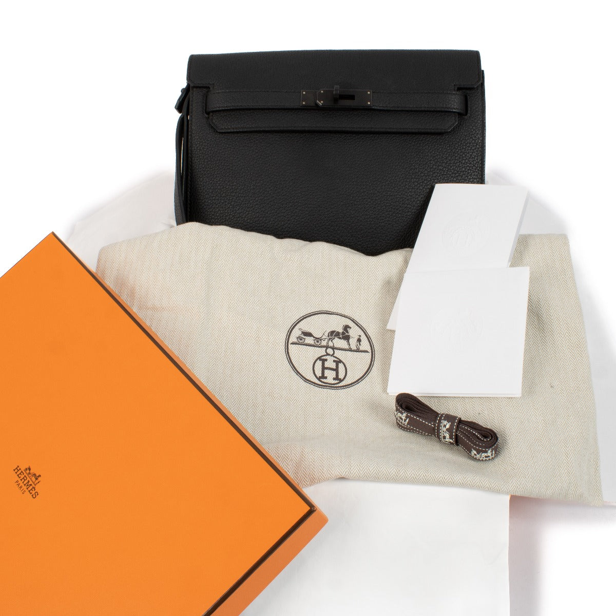 Hermès Kelly Dépêches 25 Monochrome