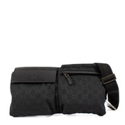 Shop safe online at Labellov in Antwerp, Brussels and Knokke this 100% authentic second hand Gucci Black Monogram Belt Bag. Veiling online tweedehands authentieke Gucci Black Monogram Belt Bag handtas kopen bij Labellov.