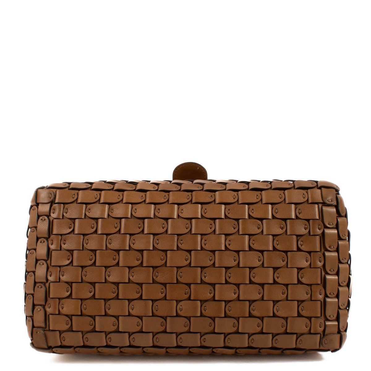 Buy authentic second hand Delvaux Brown Calf Leather MM Arsenal Brillant at Labellov.com