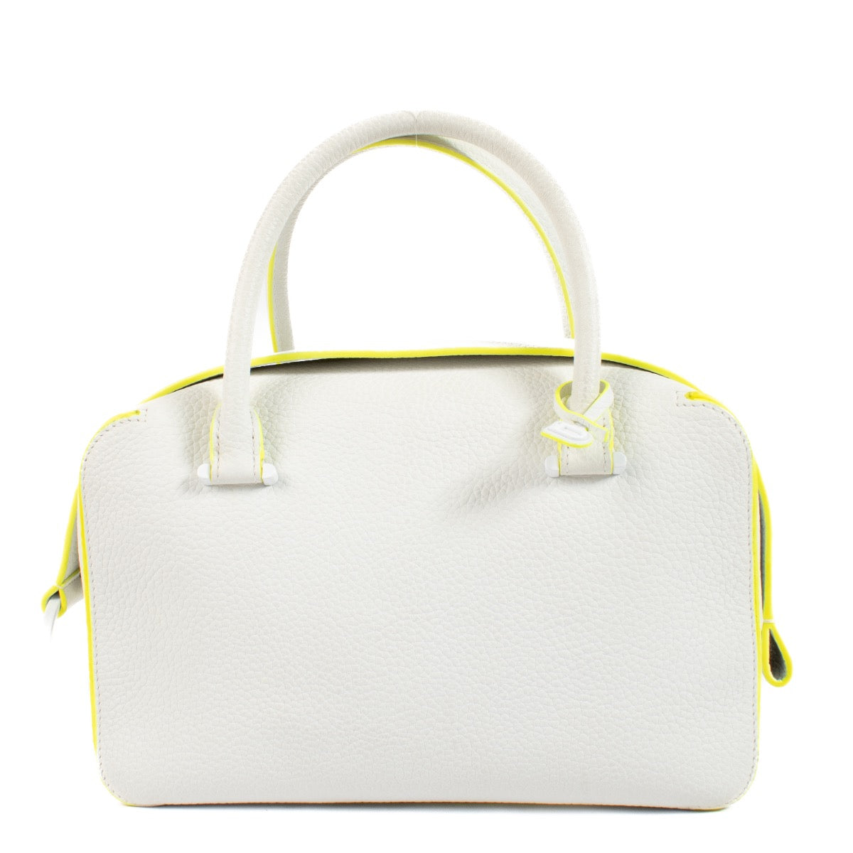 shop 100% authentic second hand Delvaux White Taurillon Soft Leather Cool Box MM on Labellov.com