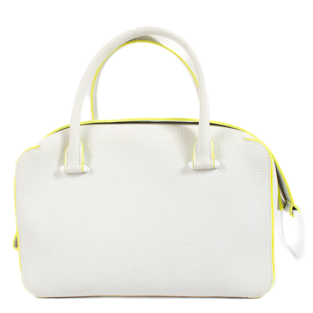 shop 100% authentic second hand Delvaux White Taurillon Soft Leather Cool Box MM on Labellov.com