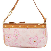 100% authentic pre loved Louis Vuitton Pink Cherry Blossom Murakami Pochette on Labellov.com