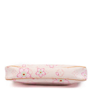 100% authentic pre loved Louis Vuitton Pink Cherry Blossom Murakami Pochette on Labellov.com