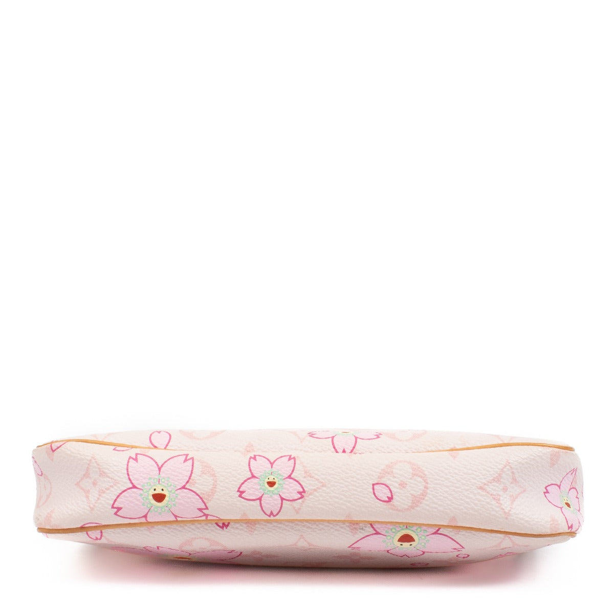 100% authentic pre loved Louis Vuitton Pink Cherry Blossom Murakami Pochette on Labellov.com