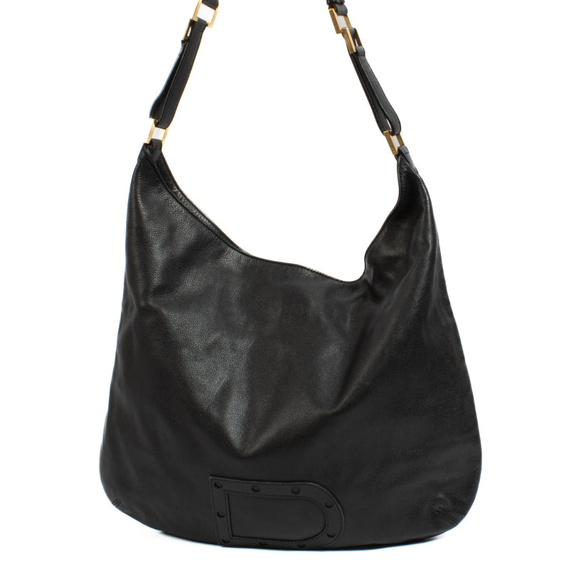 Shop 100% authentic secondhand Delvaux Black Spider Le Louise GM Shoulder Bag on Labellov.com