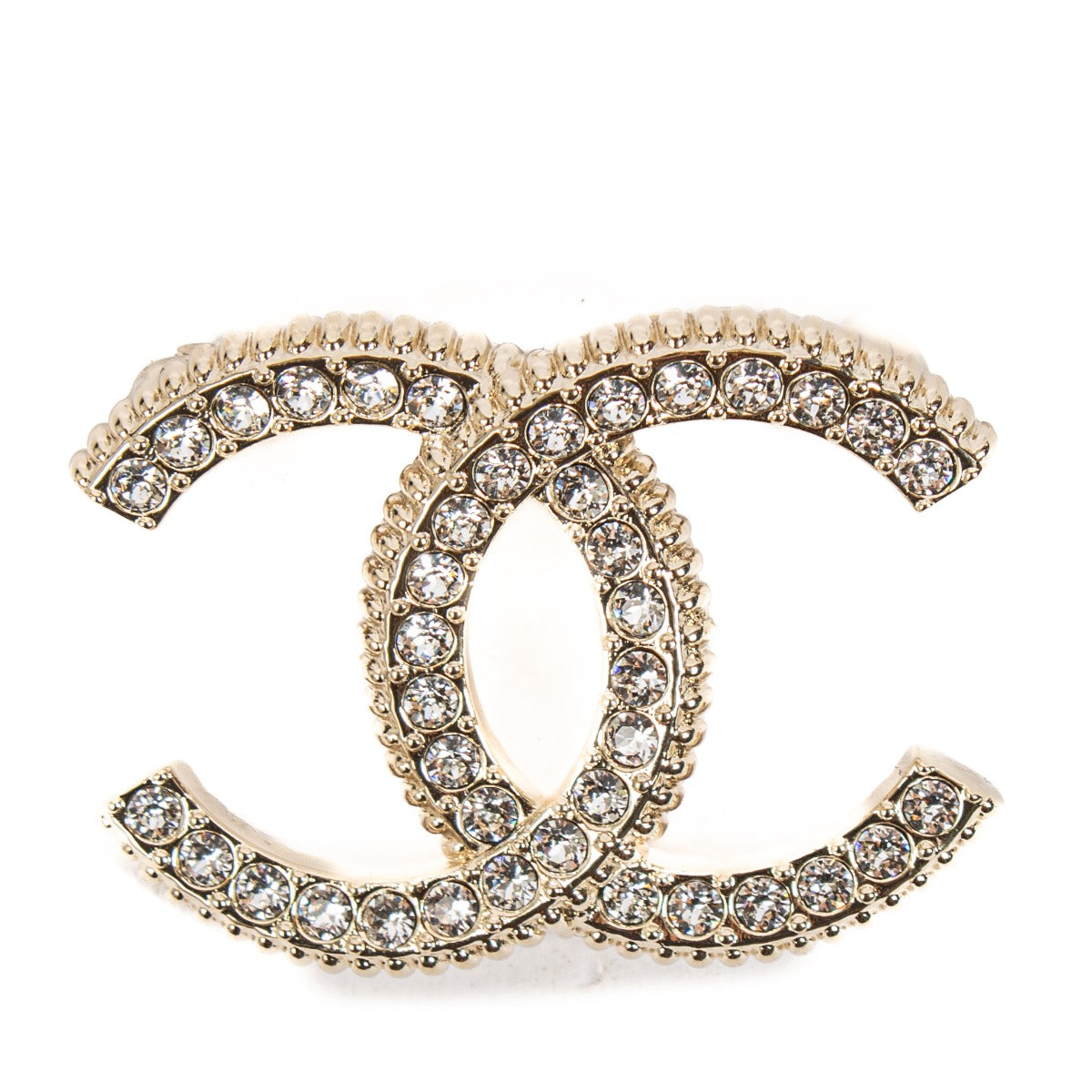 Chanel 23P CC Crystal Brooch