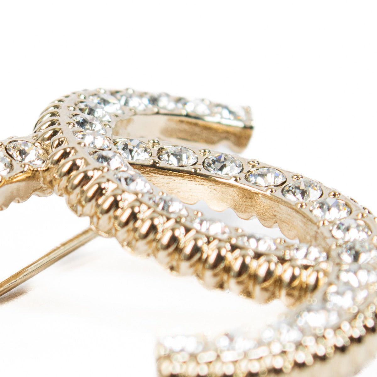 Chanel 23P CC Crystal Brooch