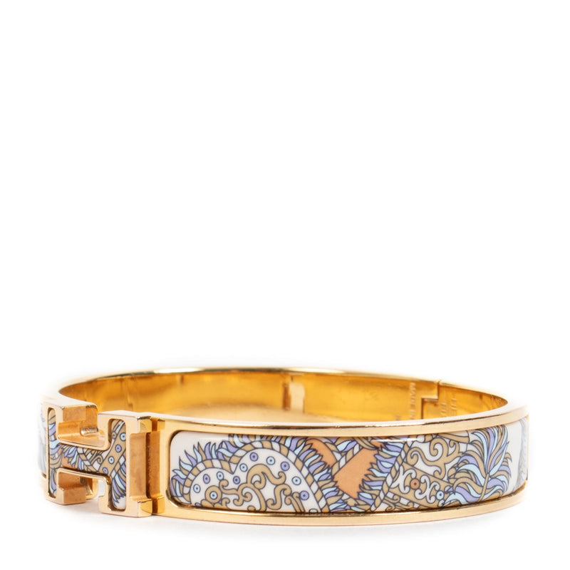 Hermès Clic H Sous l'Egide de Mars Bracelet - Size PM
