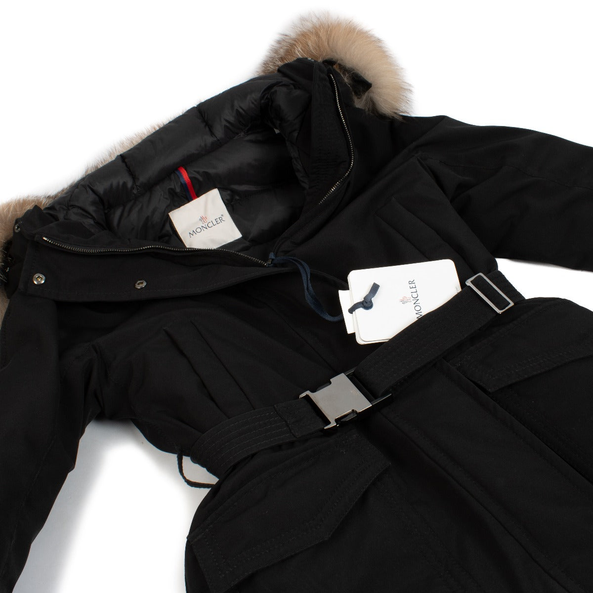 Doudoune Parka Moncler Camaline Noire - Taille 0