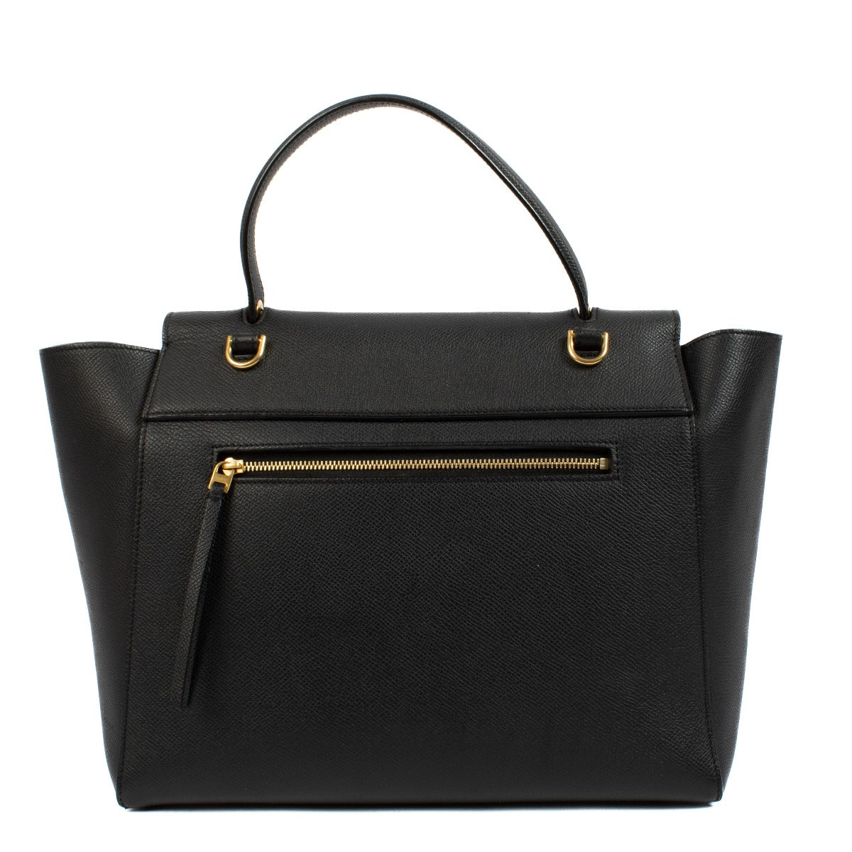Sac Mini Ceinture Céline en Cuir Grainé Noir