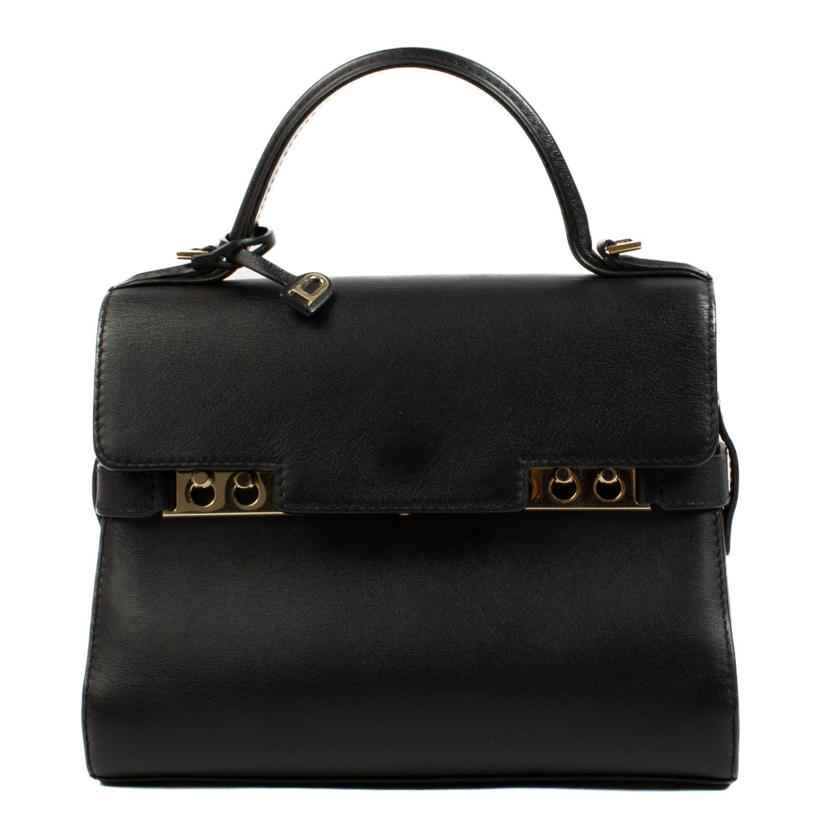 Delvaux Black Calf Souple Tempête Mini