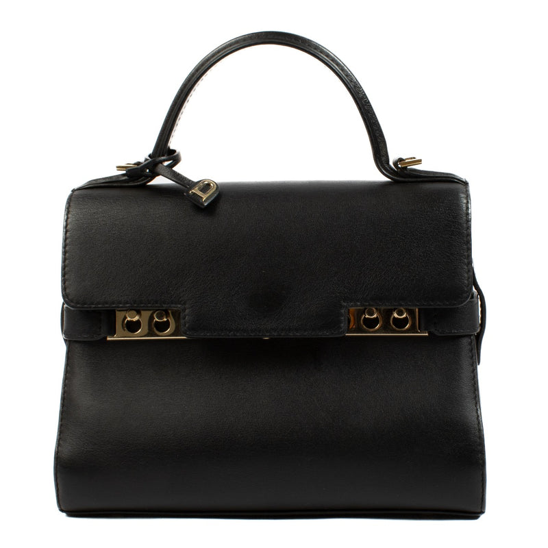 Delvaux Black Calf Souple Tempête Mini