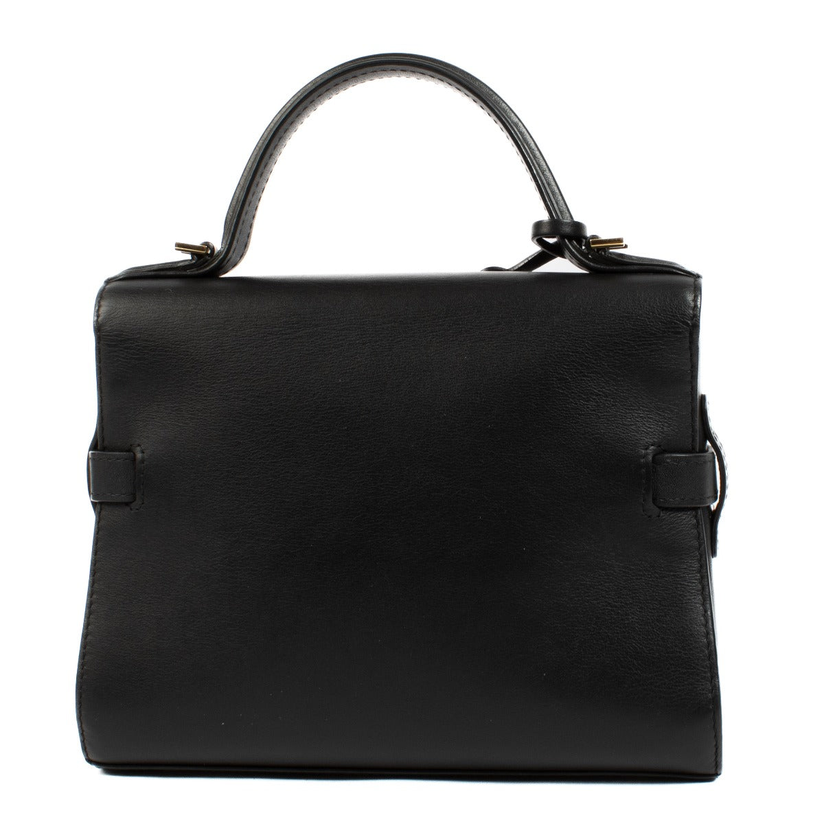 Delvaux Black Calf Souple Tempête Mini