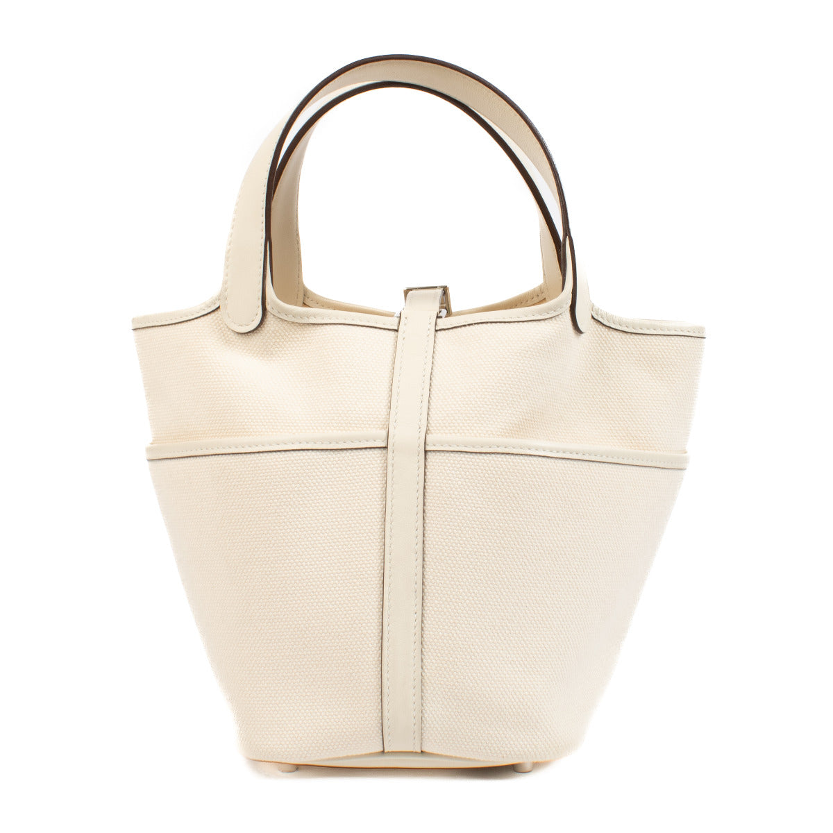 Hermès Picotin Cargo 18 Nata Toile Goeland/Swift PHW