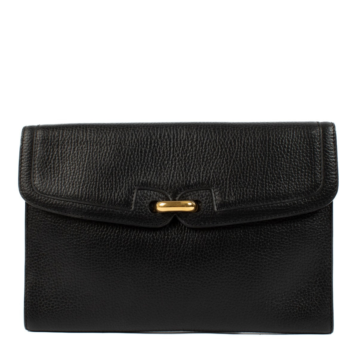 authentic pre loved Delvaux Black Pochette on Labellov.com