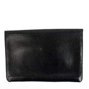 authentic pre loved Delvaux Navy Blue Toile de Cuire pochette on Labellov.com