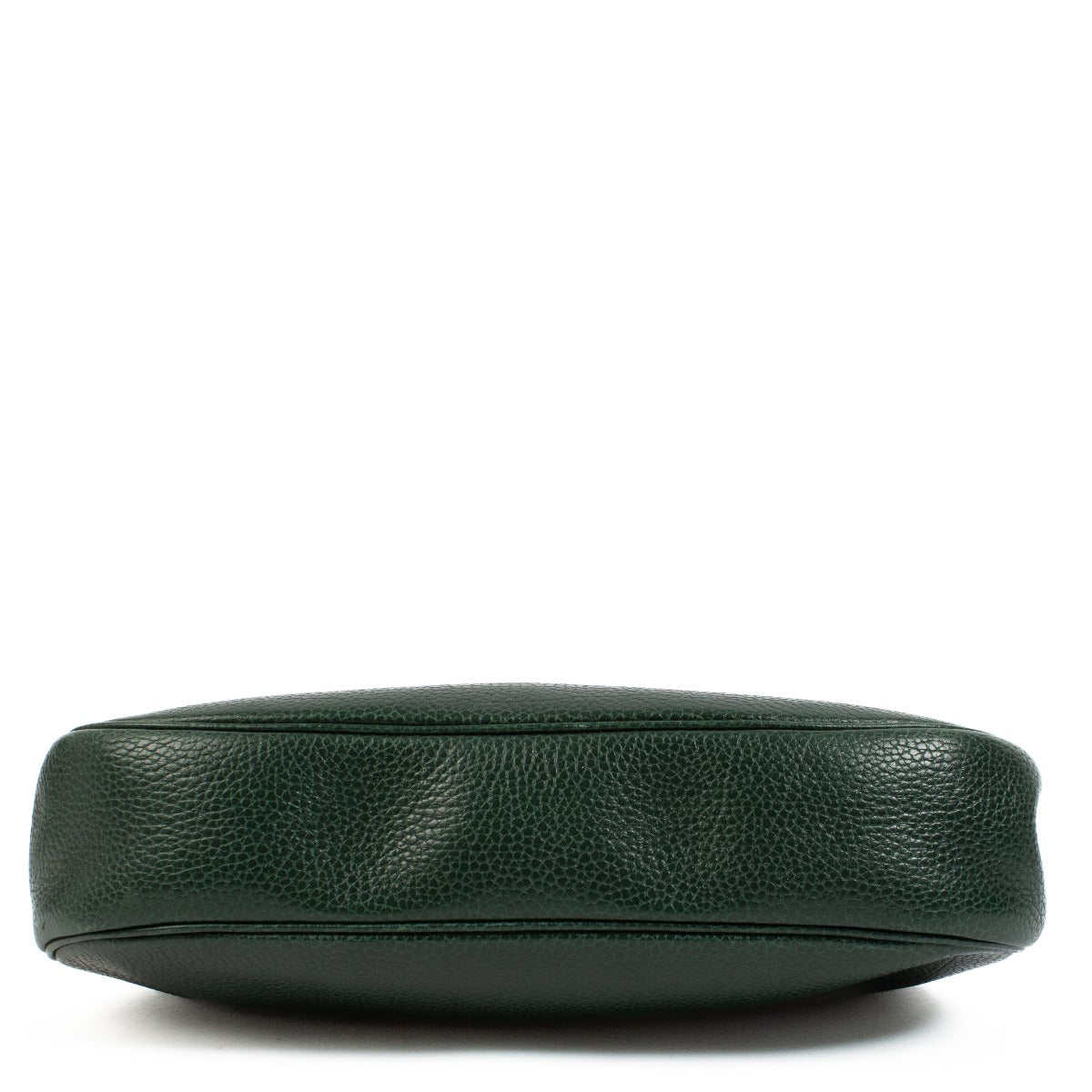 authentic pre loved Delvaux Green Turnlock Clutch on Labellov.com