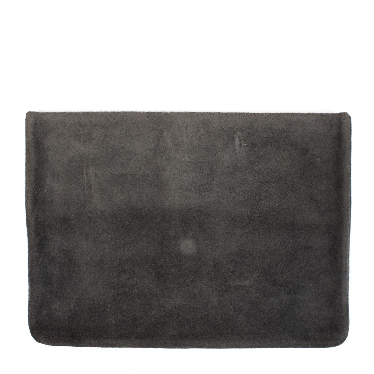 authentic Delvaux Grey Suede Clutch on Labellov.com