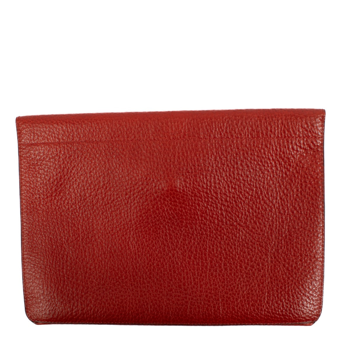 authentic pre loved Delvaux Red Leather Pochette on Labellov.com