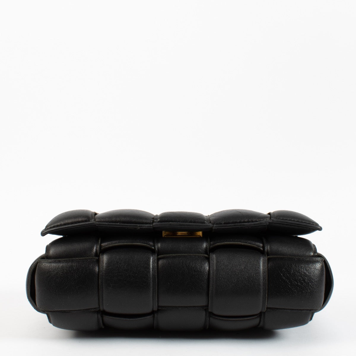 LL15233 Bottega Veneta Black Cassete Bag