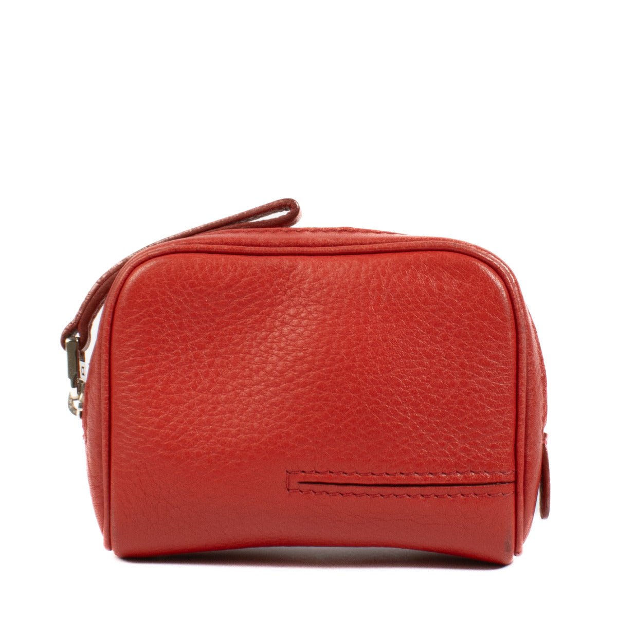 Delvaux rode ritsportemonnee