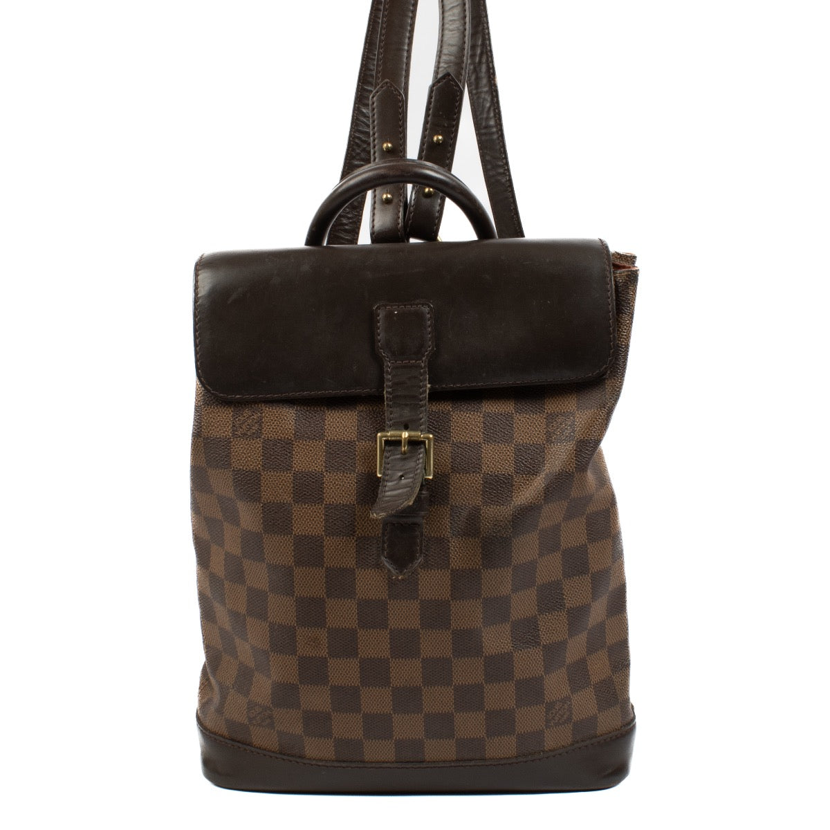 shop 100% authentic second hand Louis Vuitton Damier Ebene Soho Backpack on Labellov.com