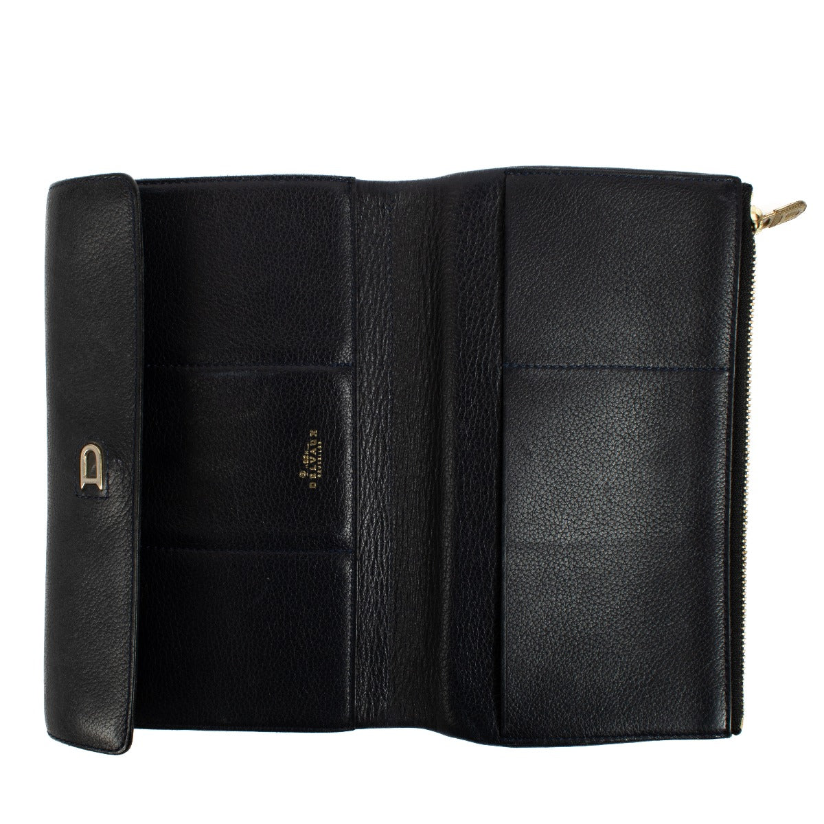 Shop 100% authentic secondhand Delvaux Blue D Loto Wallet on Labellov.com