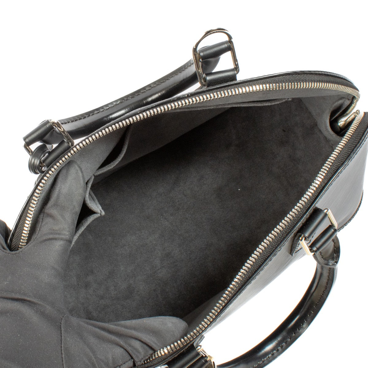 shop 100% authentic second hand Louis Vuitton Black Epi Leather Alma PM on Labellov.com