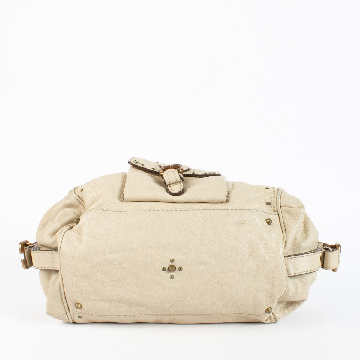 Authentic Preloved Chloe Cream Paddington Shoulder Bag on labellov.com
