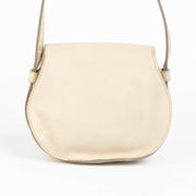 Shop this 100% authentic Chloé Ivory Lambskin Leather Small Marcie Bag at Labellov.com