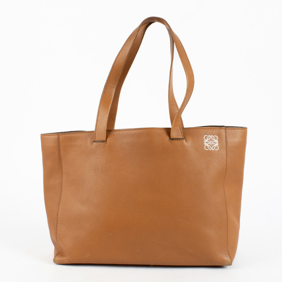 Cabas Loewe Anagram East West couleur chameau