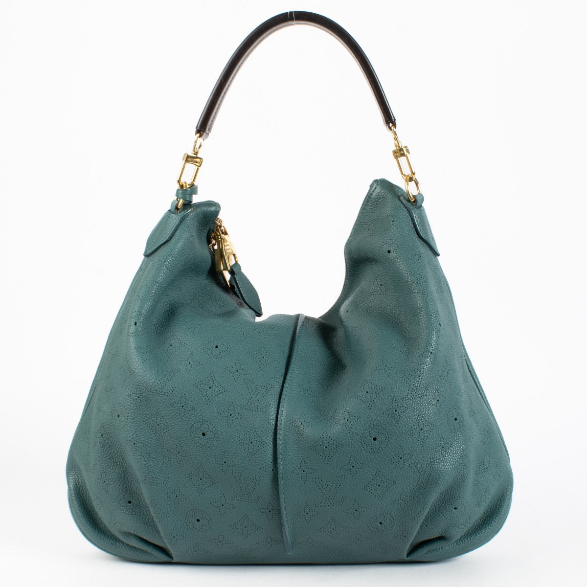 Authentic Preloved Louis Vuitton Blue Mahina Selene GM Shoulder bag on Labellov.com