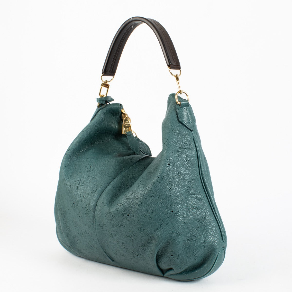 Authentic Preloved Louis Vuitton Blue Mahina Selene GM Shoulder bag on Labellov.com