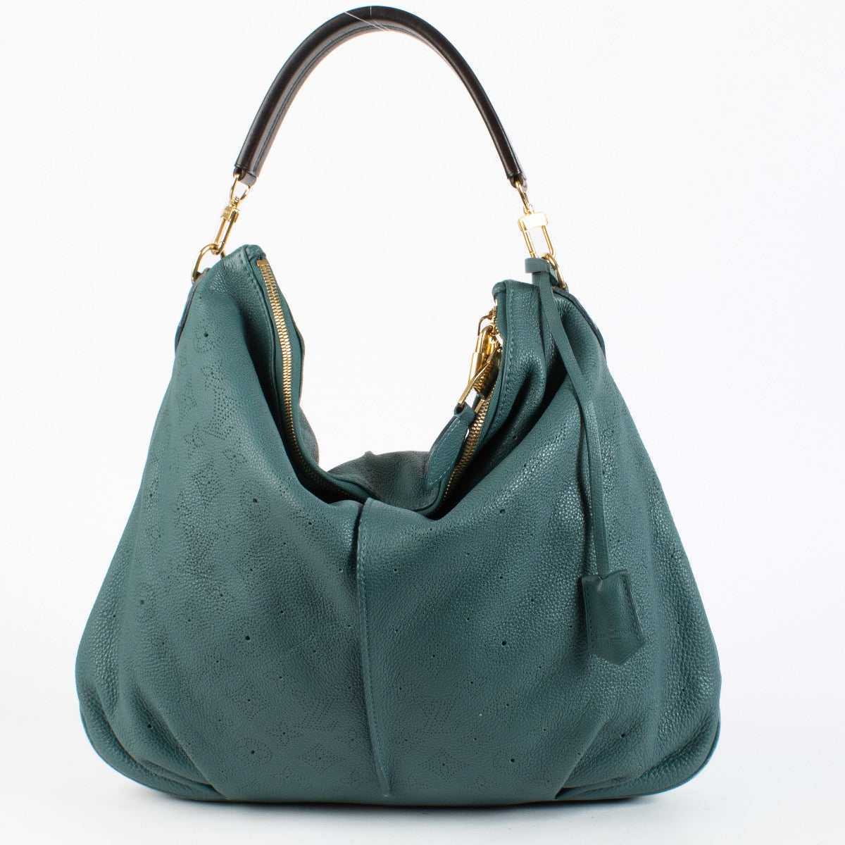 Authentic Preloved Louis Vuitton Blue Mahina Selene GM Shoulder bag on Labellov.com
