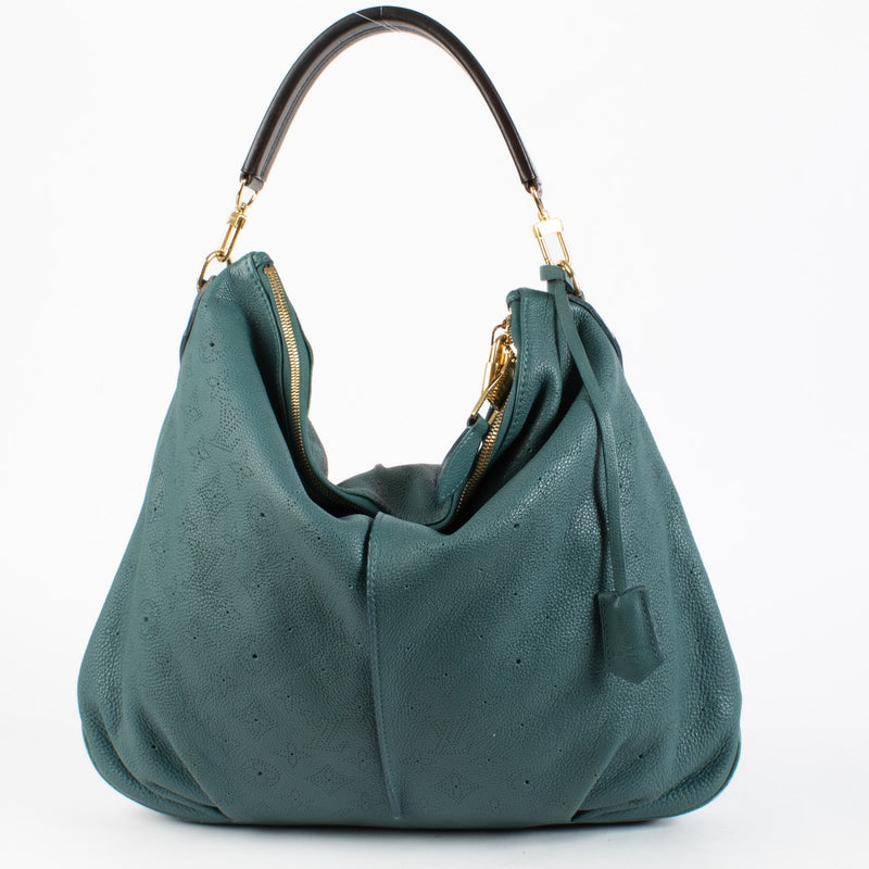 Authentic Preloved Louis Vuitton Blue Mahina Selene GM Shoulder bag on Labellov.com