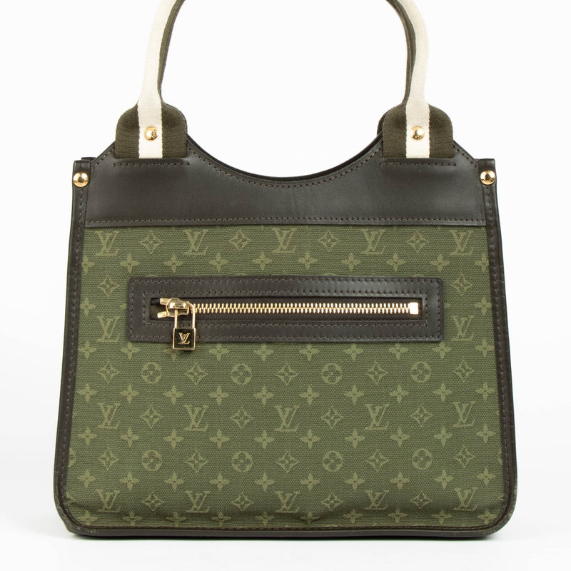 Shop this 100% authentic Louis Vuitton Green/Khaki Monogram Tote Kathleen Bag at labellov.com