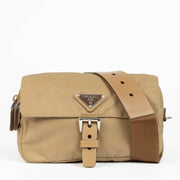 Shop this authentic Prade Beige Nylon Belt Bag pre-loved on Labellov.com