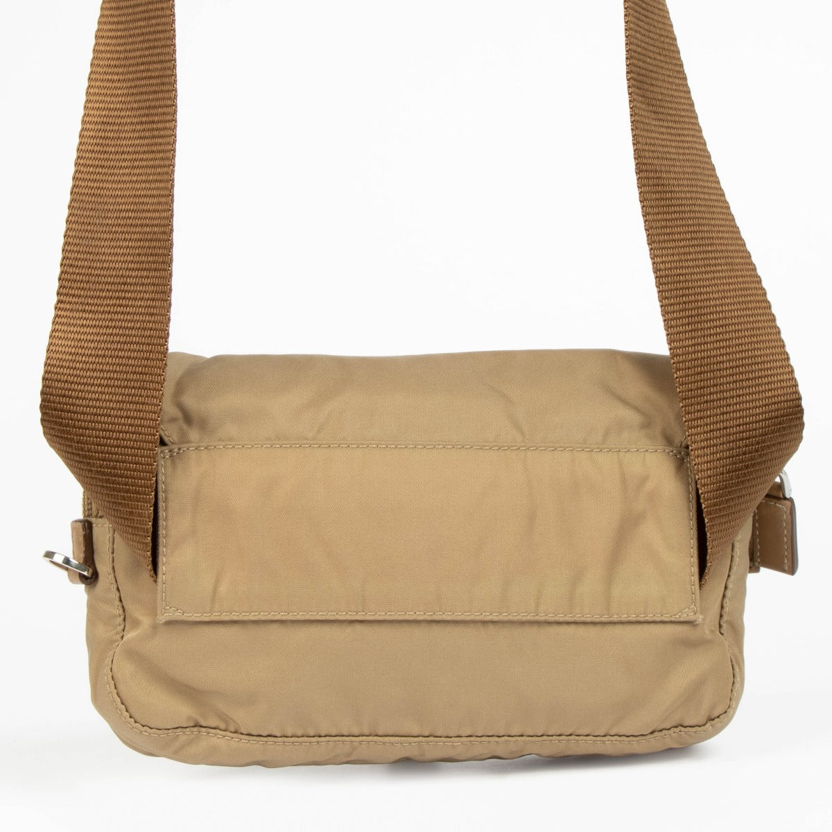 Shop this authentic Prade Beige Nylon Belt Bag pre-loved on Labellov.com