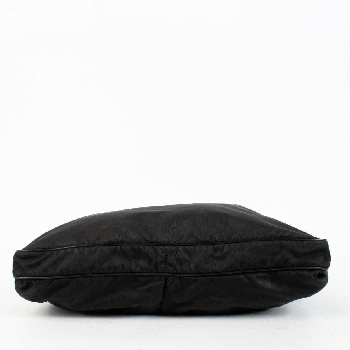 Authentic Preloved Prada Black Nylon Messenger Bag on Labellov.com